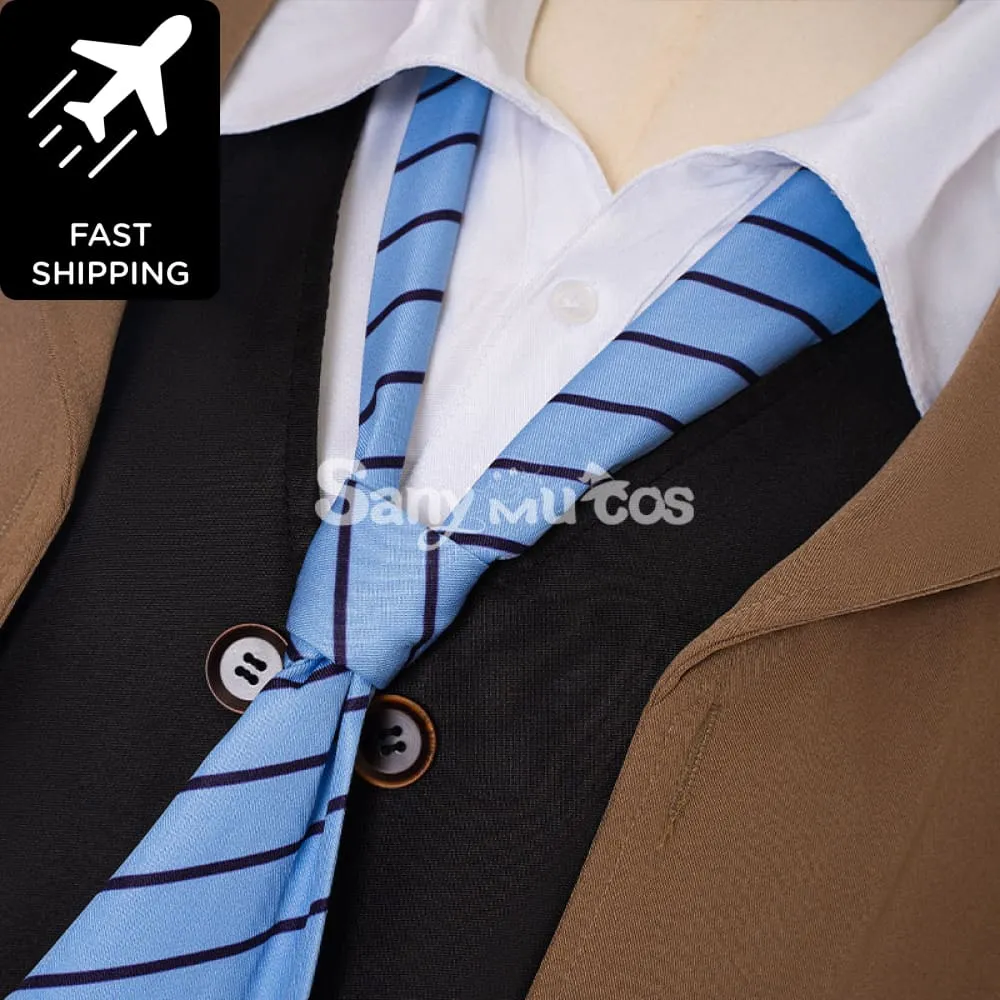 【48H To Ship】Anime Bungo Stray Dogs Edogawa Rampo Classical Cape Suit Cosplay Costume