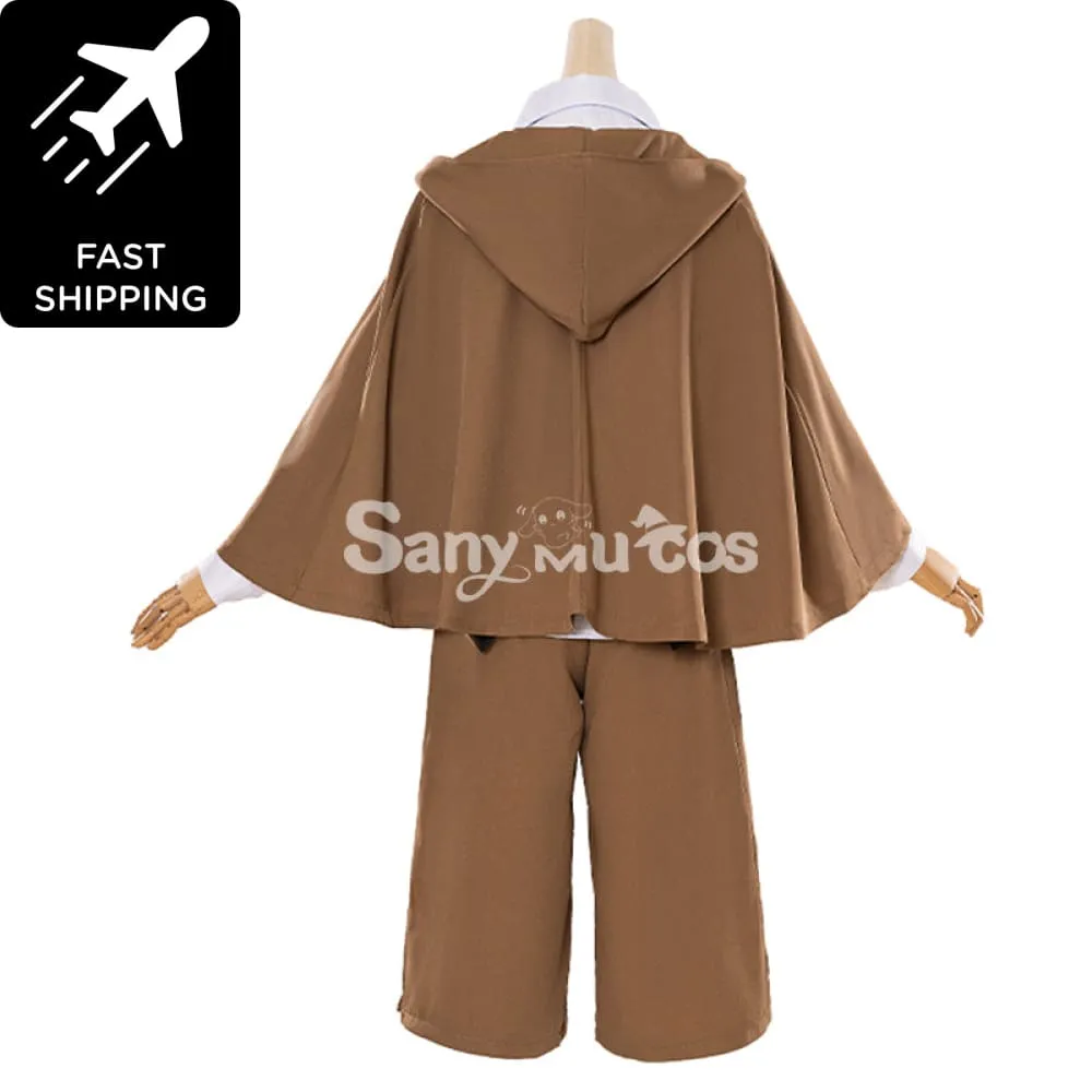 【48H To Ship】Anime Bungo Stray Dogs Edogawa Rampo Classical Cape Suit Cosplay Costume