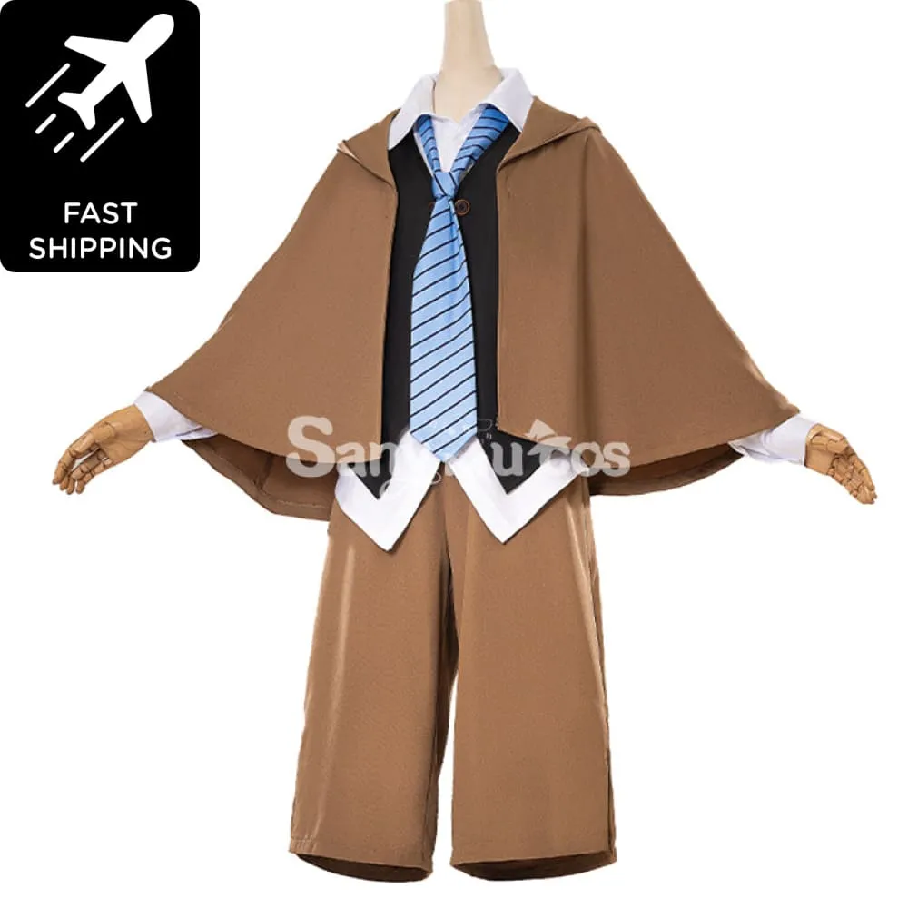 【48H To Ship】Anime Bungo Stray Dogs Edogawa Rampo Classical Cape Suit Cosplay Costume