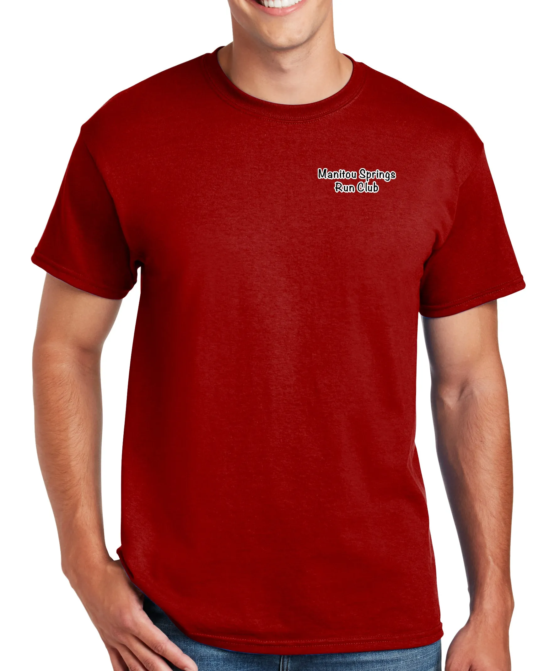 50-50 Blend Short Sleeve Unisex Shirt. Comes in Multiple Colors.