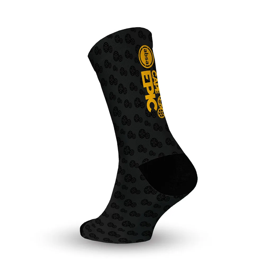 Absa Cape Epic Crew Socks (Black)