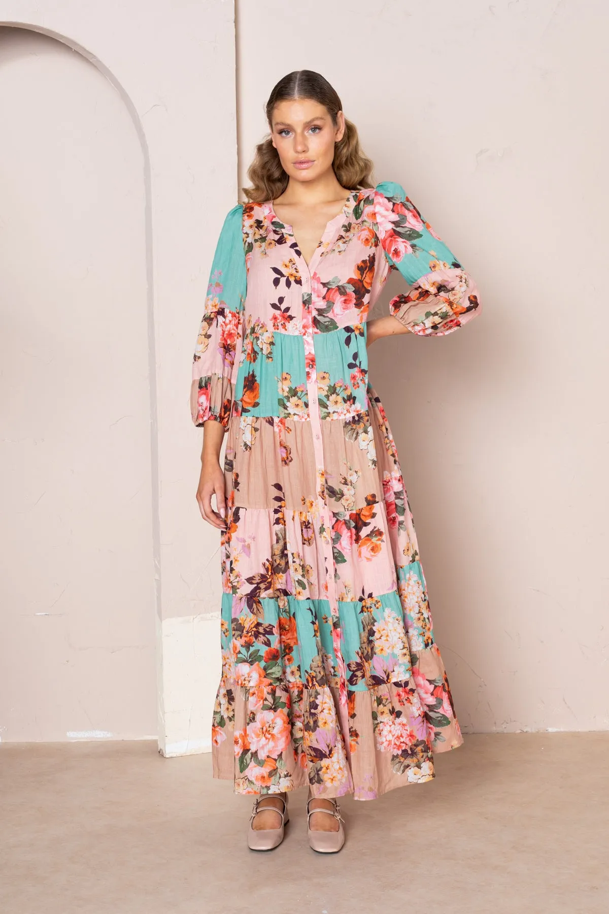 Adele Maxi Kimono Dress