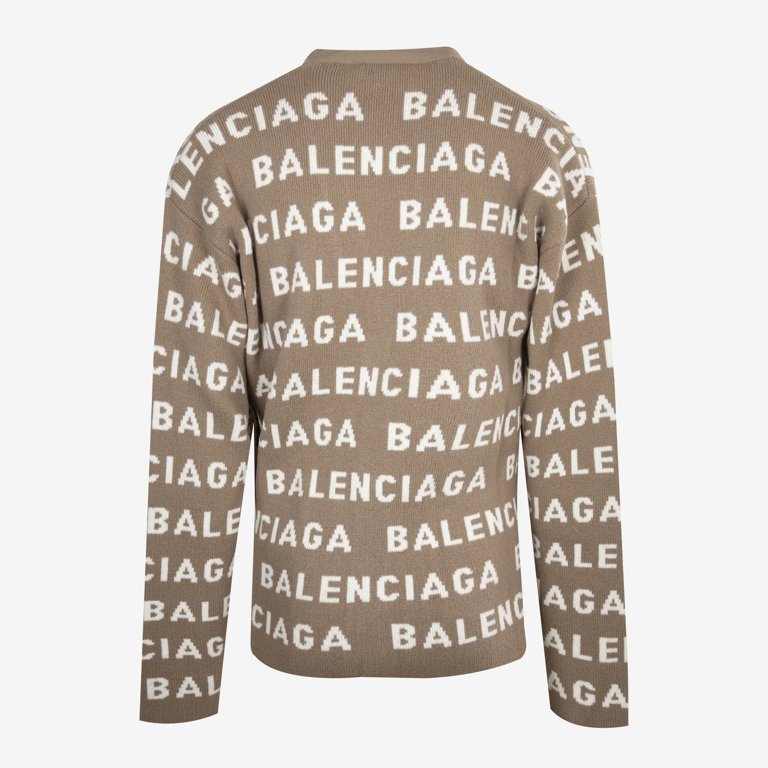 Balenciaga Logo Cardigan