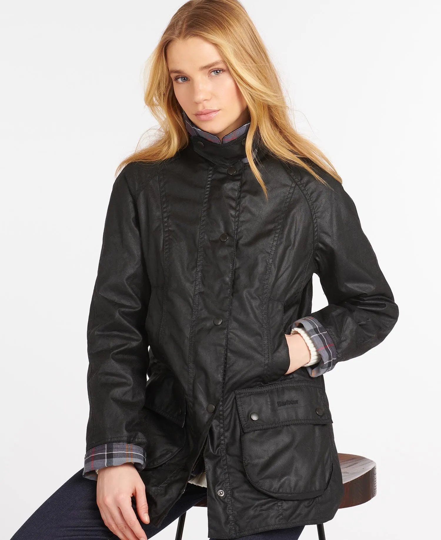 BARBOUR Women Beadnell Wax Jacket 3 colors