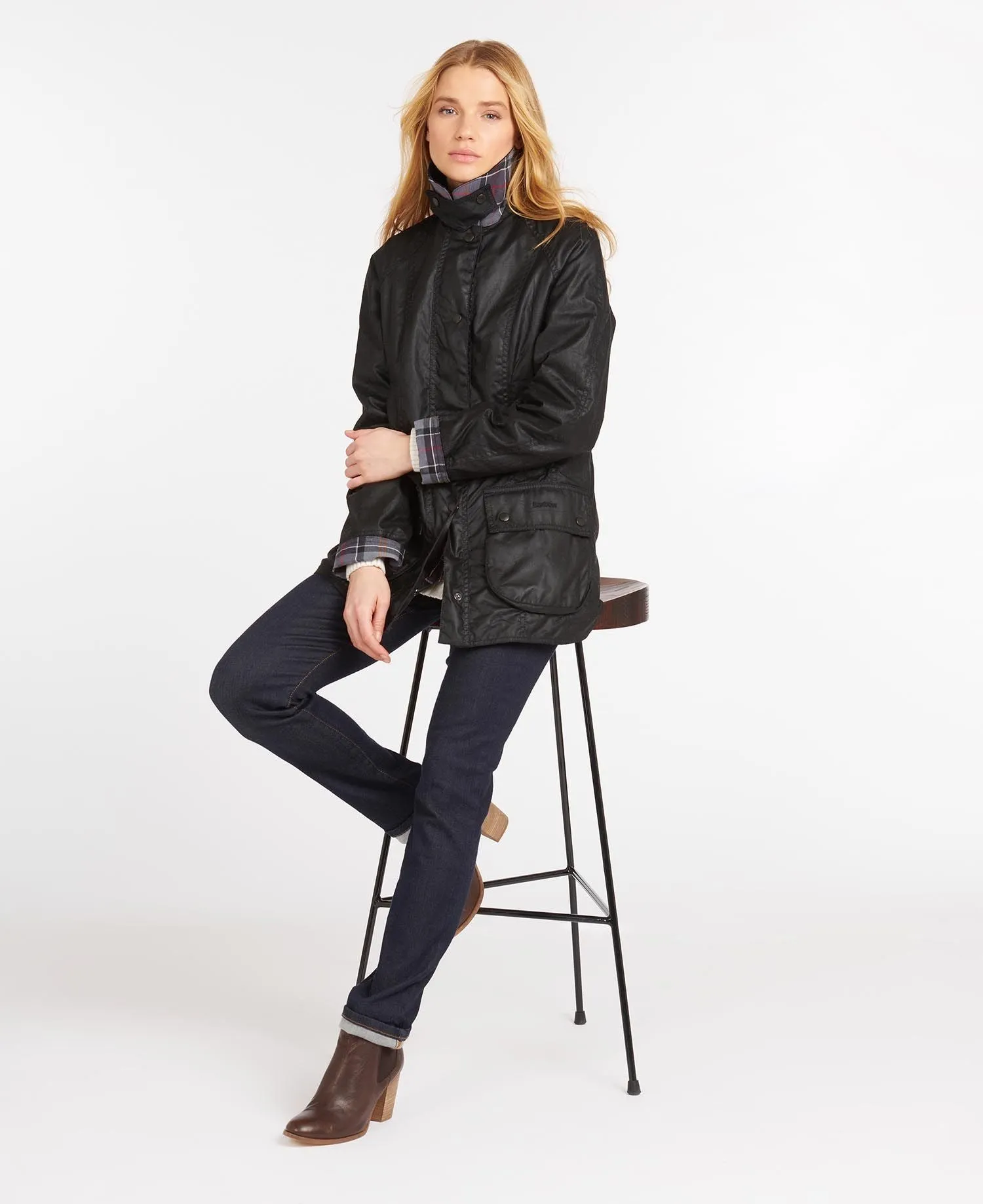 BARBOUR Women Beadnell Wax Jacket 3 colors