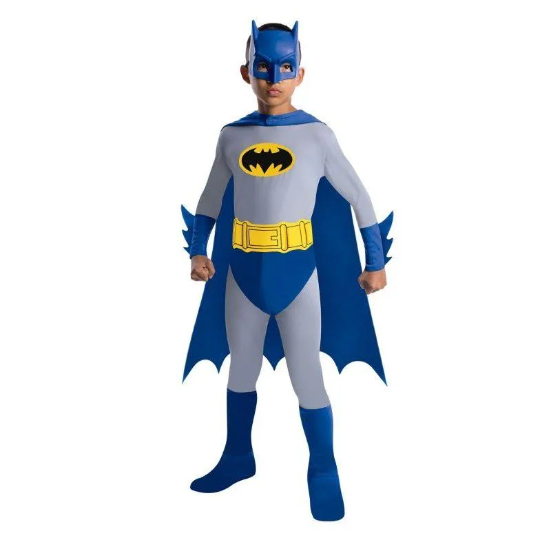 Batman The Brave and The Bold Batman Costume With Mask and Cape