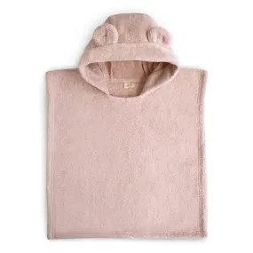 Bear Poncho Towel - blush