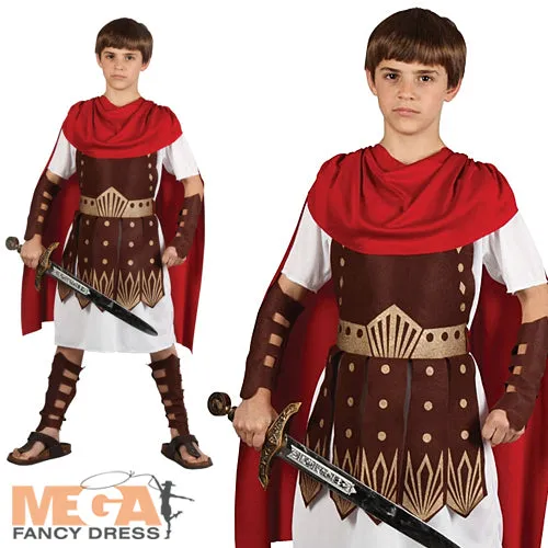 Boy's Roman Centurion Costume Historical Attire