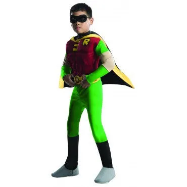 Boys Teen Titans Go Deluxe Robin Costume