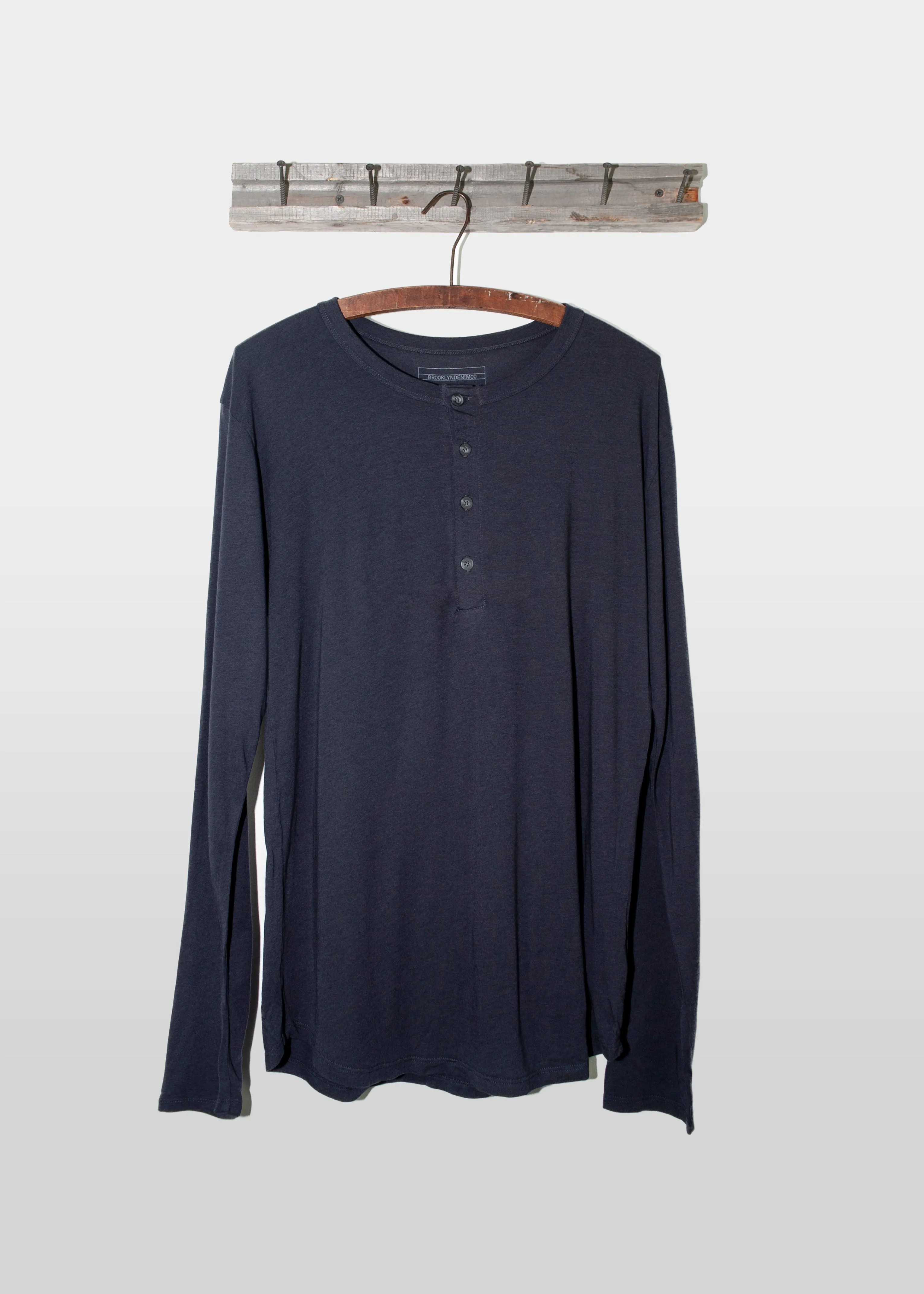 Brooklyn Denim Co. Hesse Hemp/Cotton Henley Shirt