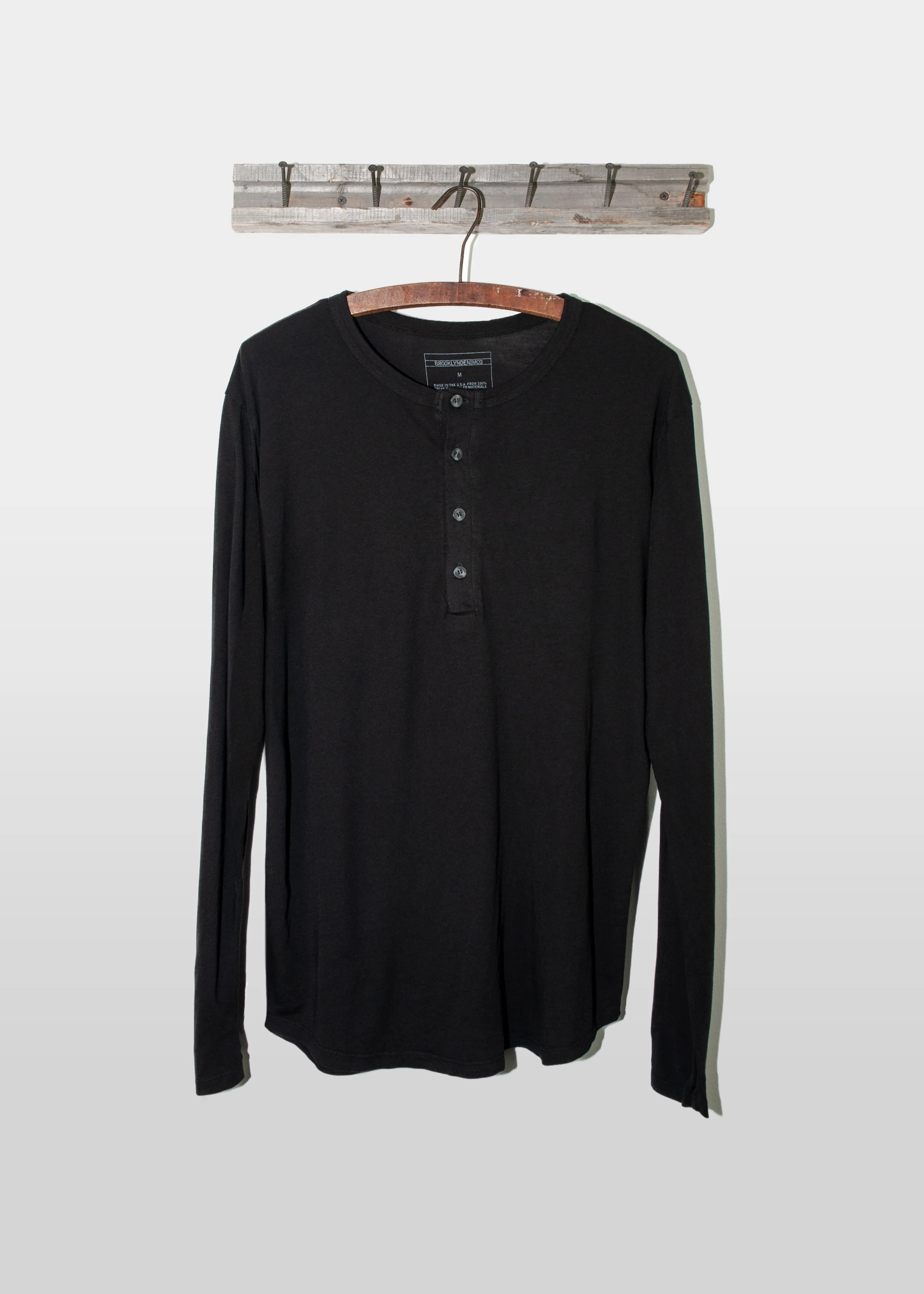 Brooklyn Denim Co. Hesse Hemp/Cotton Henley Shirt