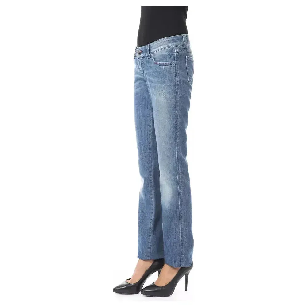 BYBLOS Blue Cotton Women Jeans