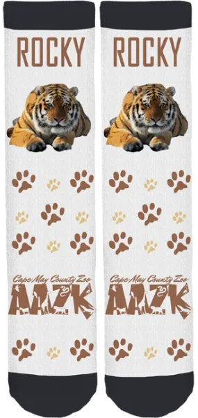 Cape May County Zoo "Rocky" Crew Socks