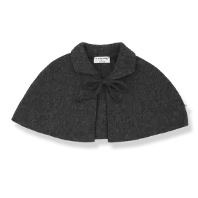 cape wool bow - anthracite