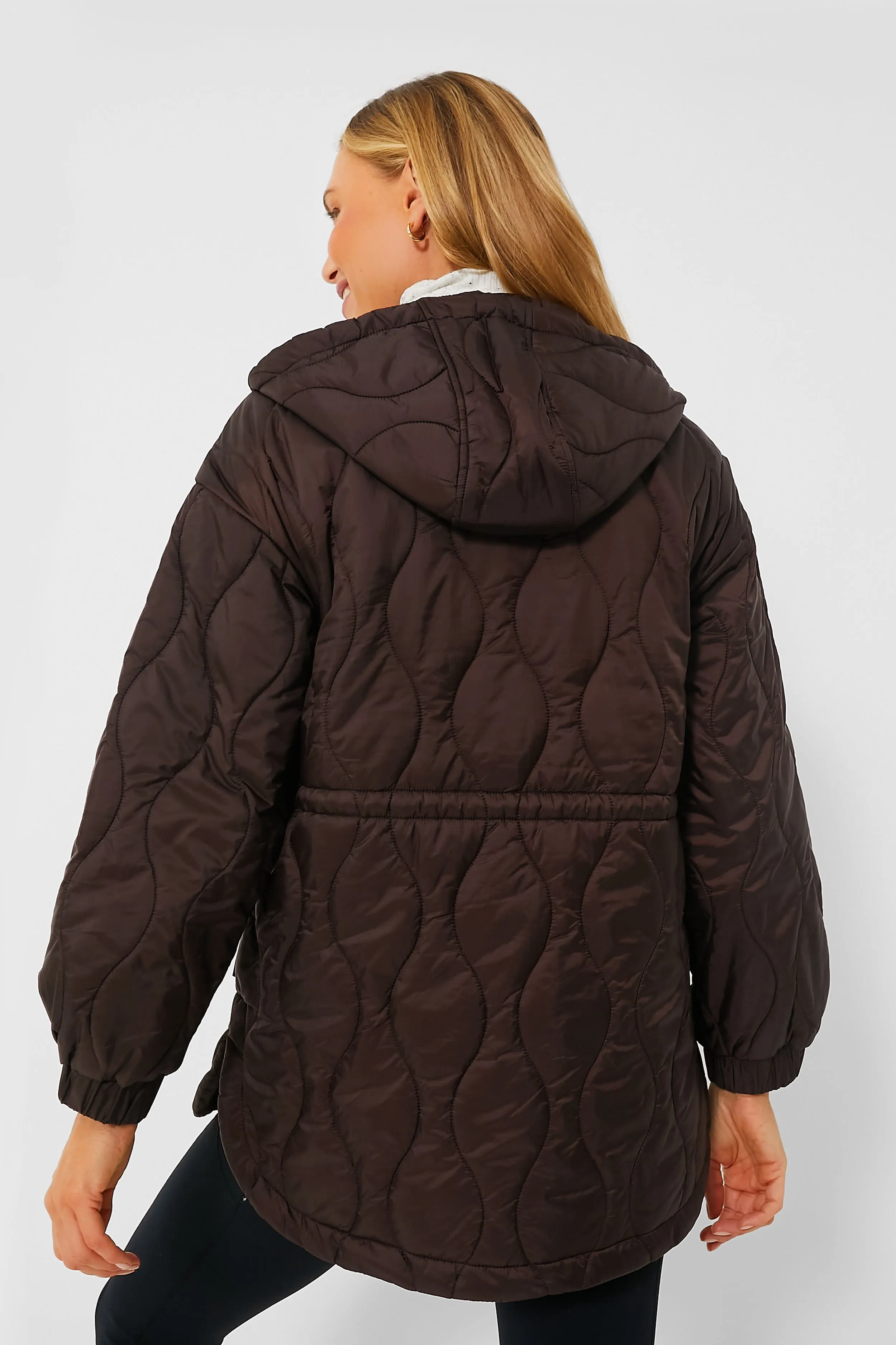 Coffee Bean Caitlin Quilt Jacket