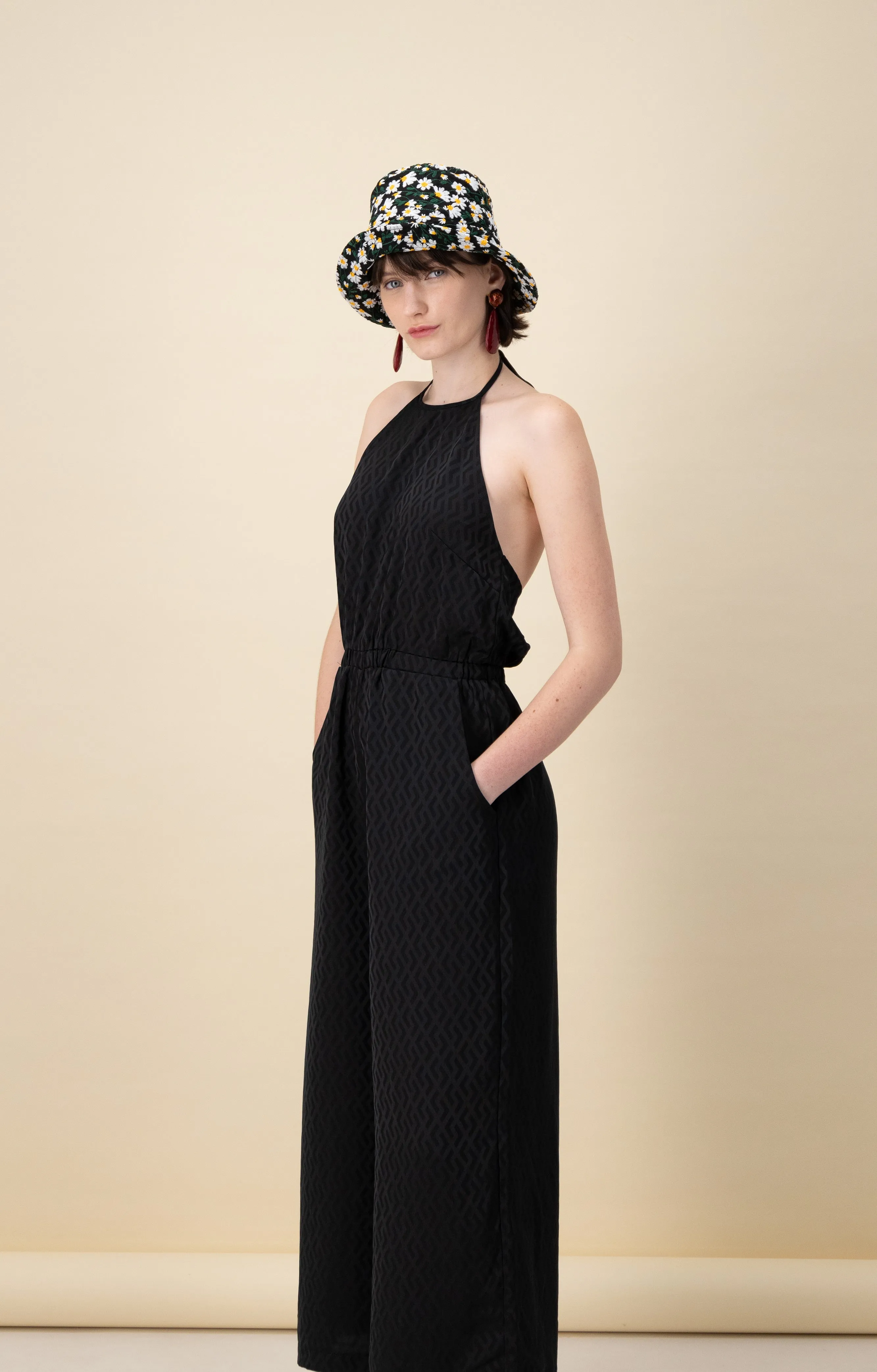 Corleone Halter Jumpsuit