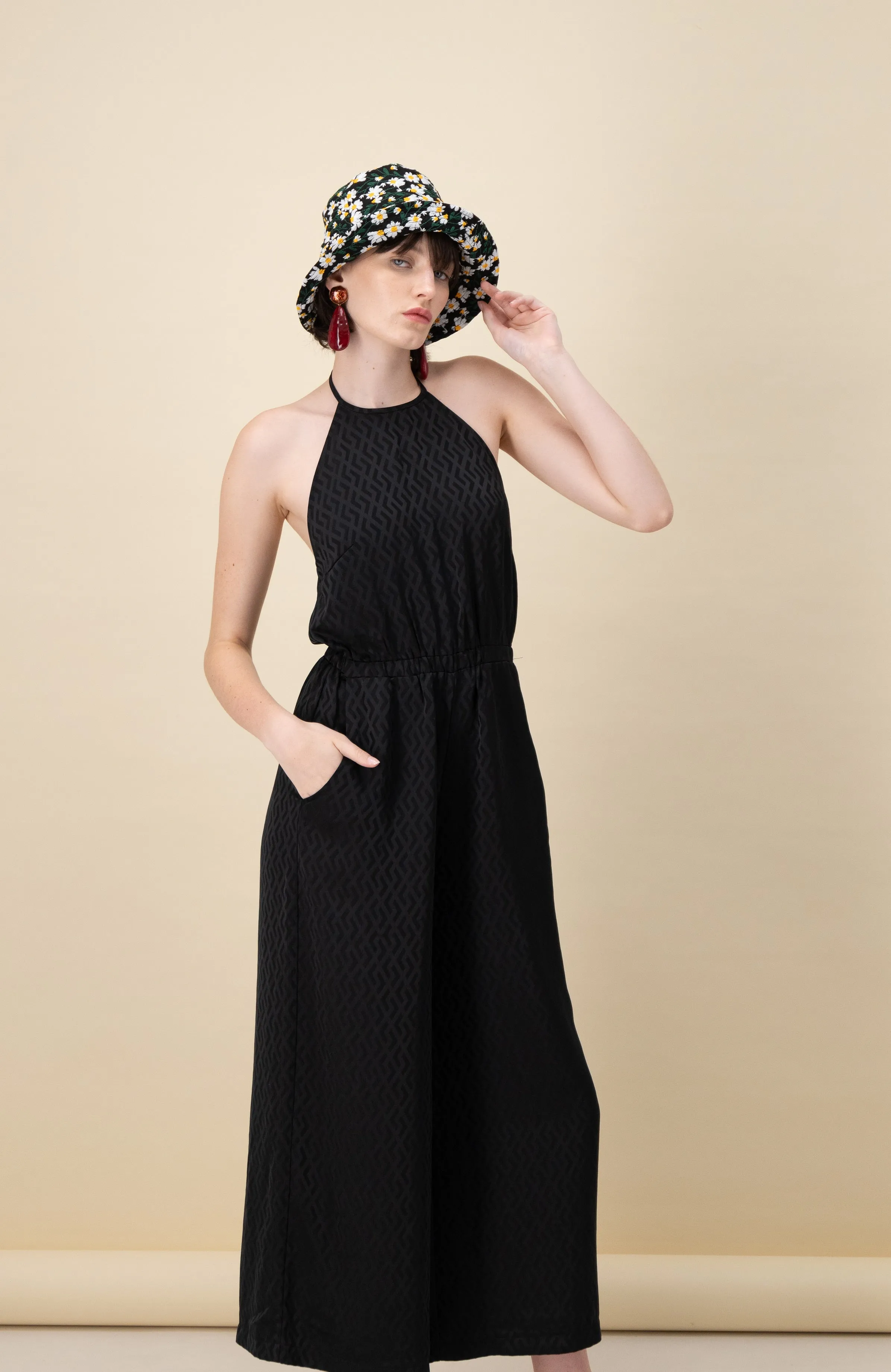 Corleone Halter Jumpsuit