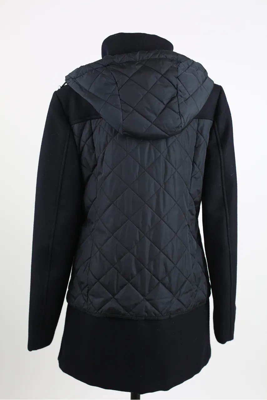 Diamond Quilted Wool Jacket