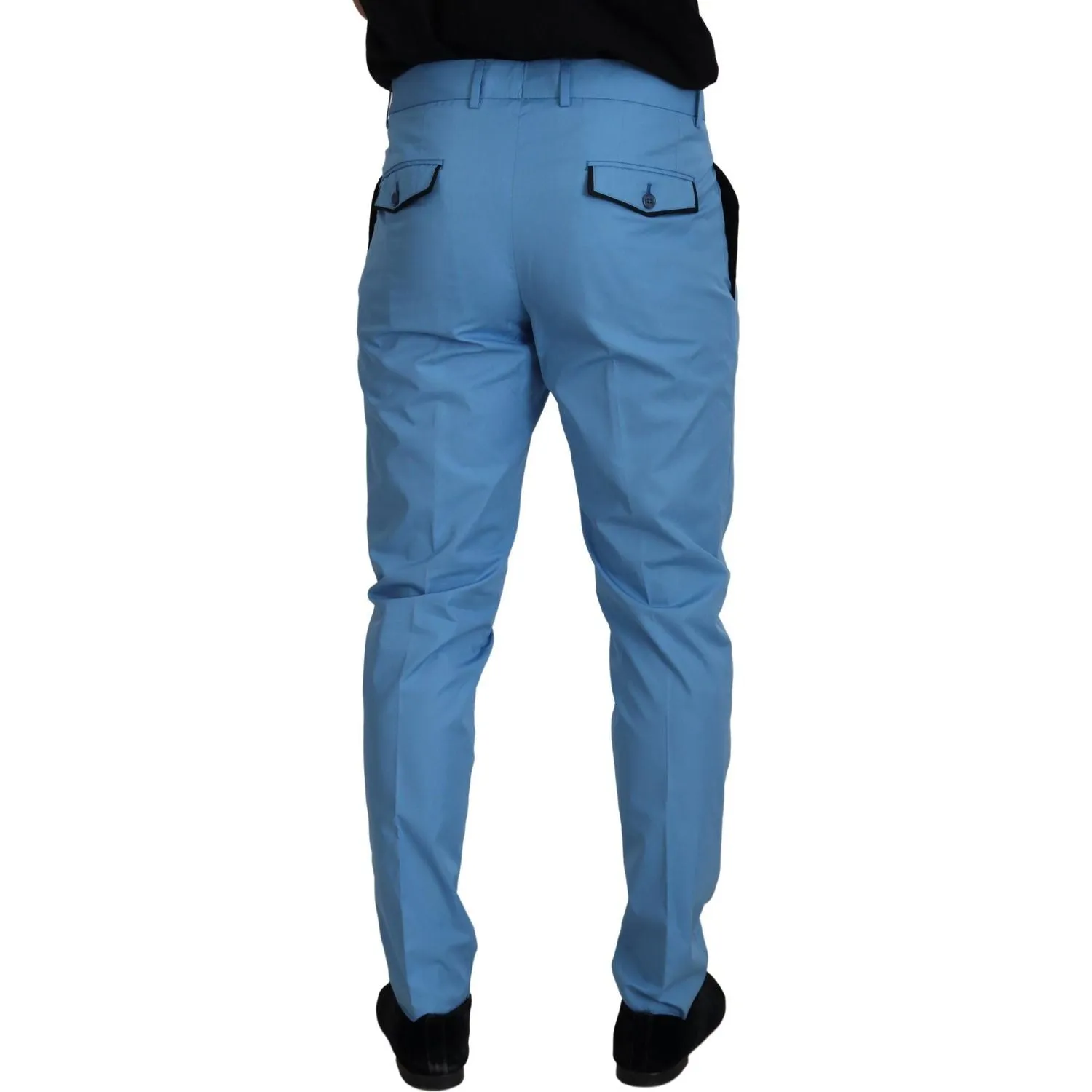 Dolce & Gabbana Elegant Slim Fit Chinos - Indulge in Italian Luxury