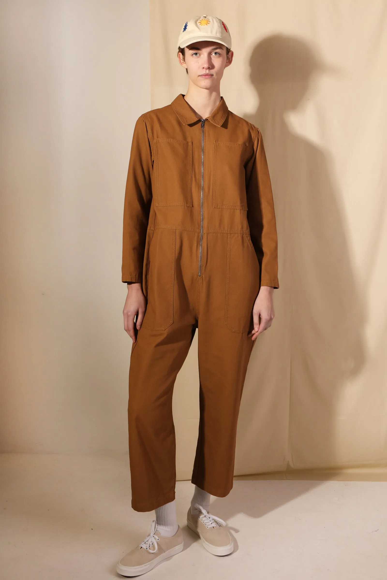 Dominic Boilersuit Walnut