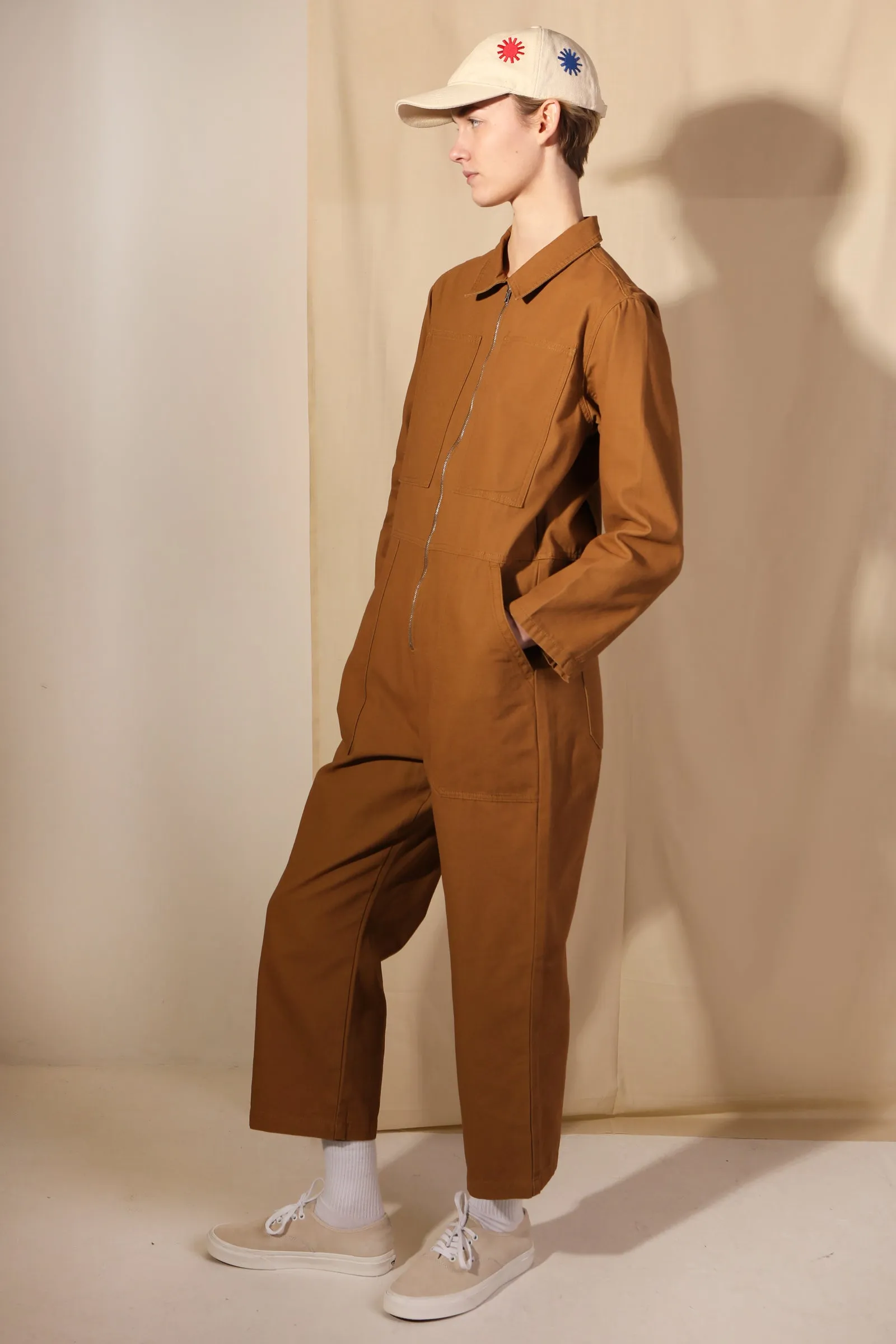 Dominic Boilersuit Walnut