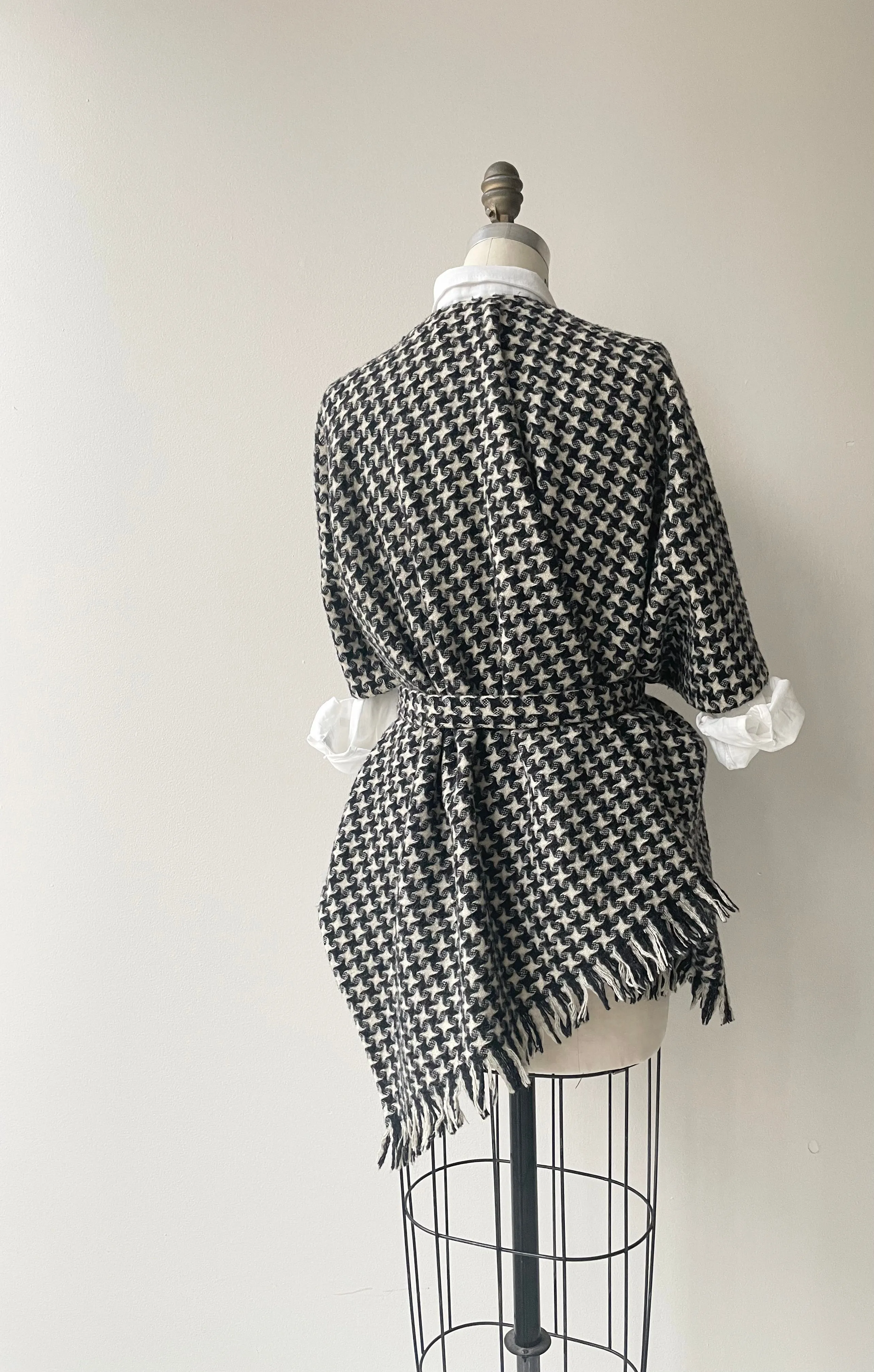 Dorcia 1950s Wool Poncho