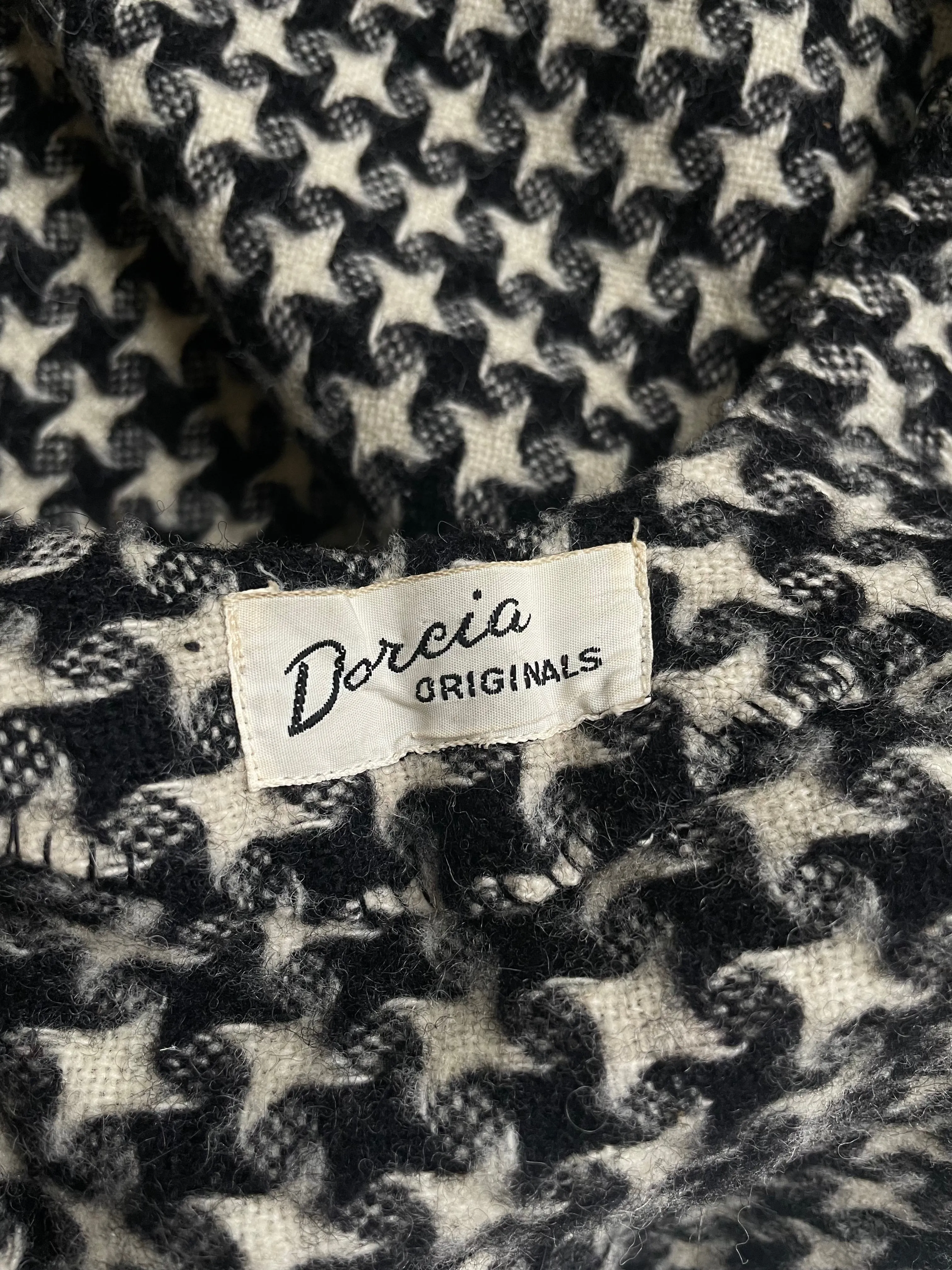 Dorcia 1950s Wool Poncho