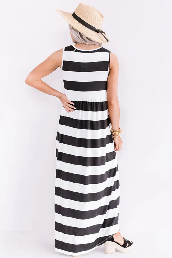 East Coast Weather Stripe Maxi