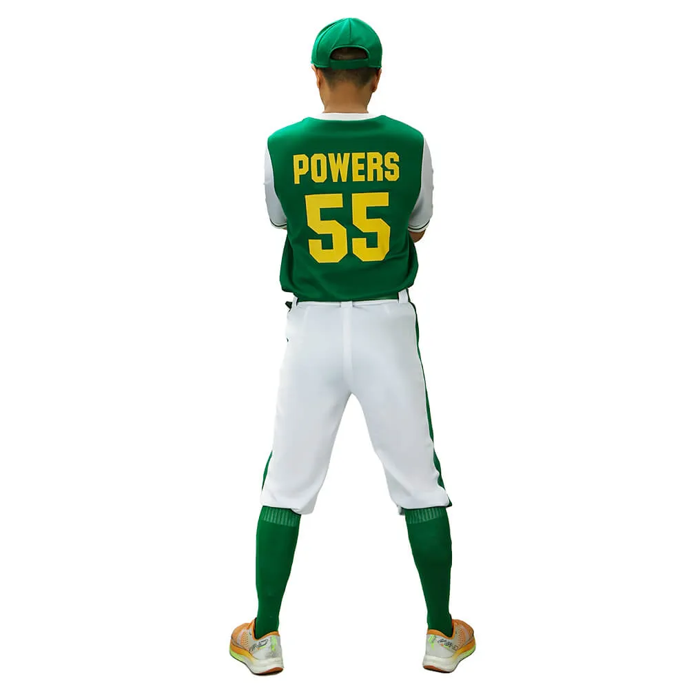 Eastbound & Down Kenny Powers Baseball Jersey Cosplay Costume (S-XXL Ready to Ship)