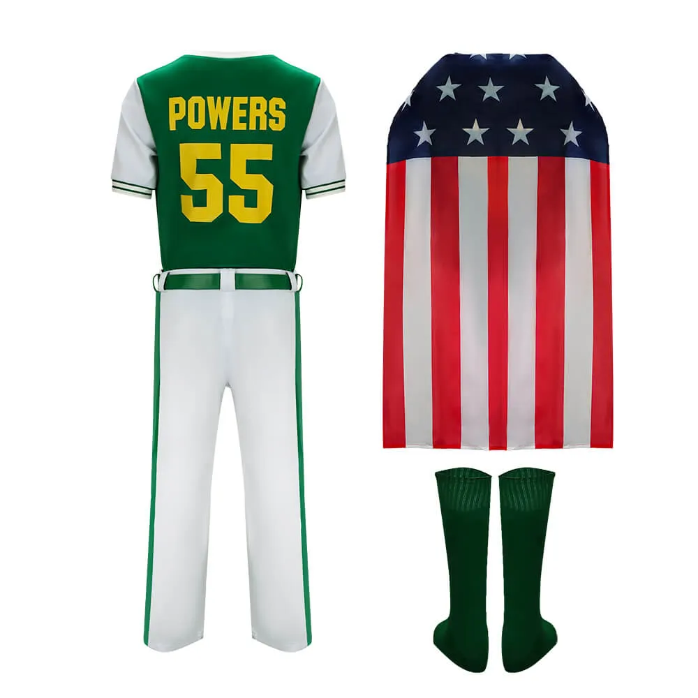 Eastbound & Down Kenny Powers Baseball Jersey Cosplay Costume (S-XXL Ready to Ship)