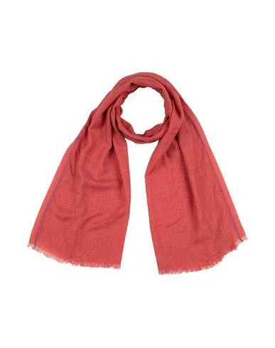 Ermenegildo Zegna Man Scarf Brick red -- --