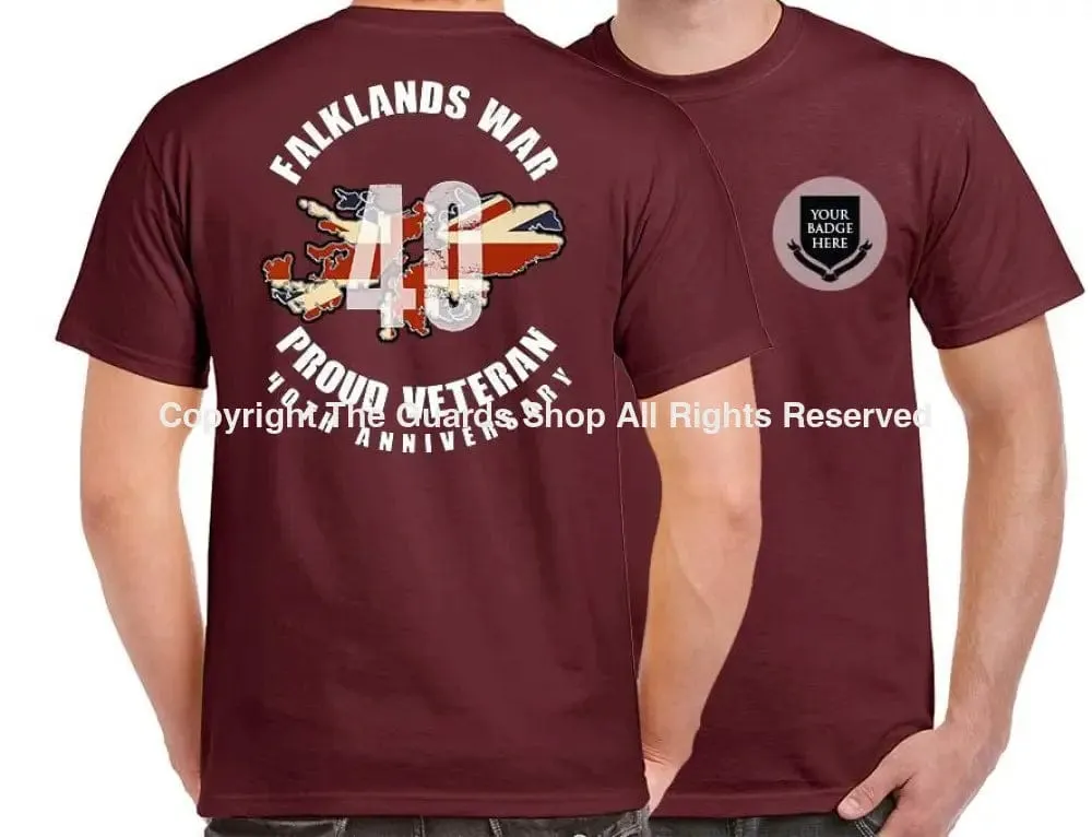 FALKLANDS 40 Double Print T-Shirt