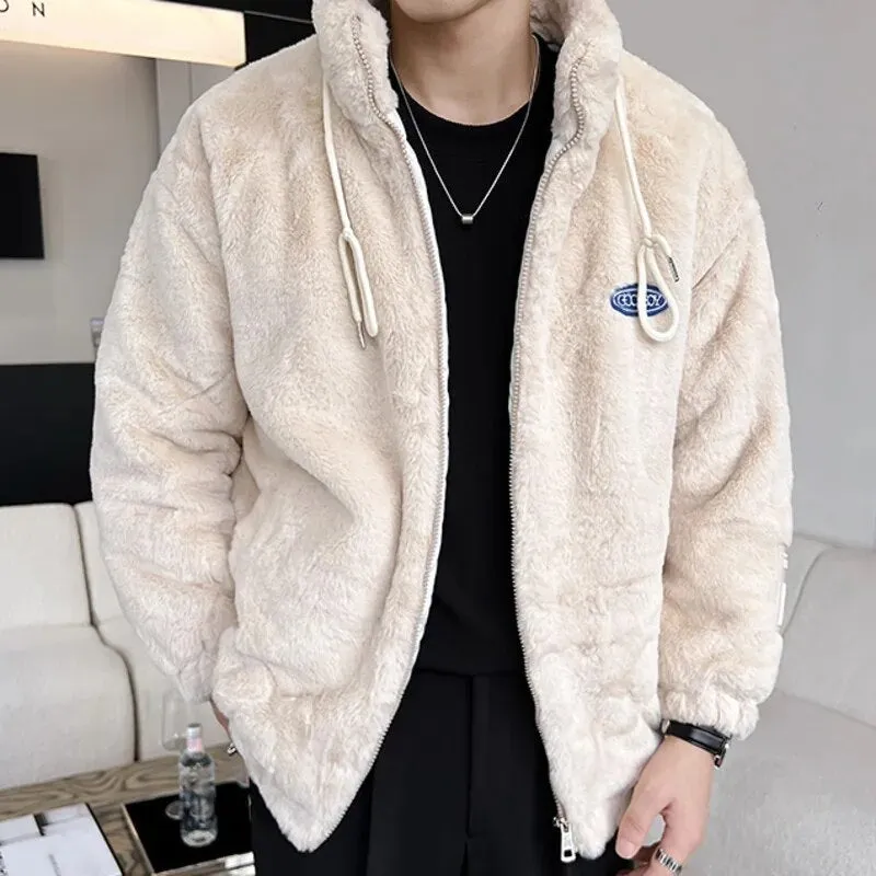 Fur Wool Thick Zipper Jacket