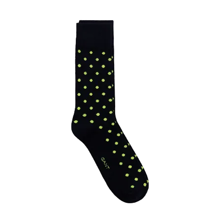 Gant Contrast Dot Socks - Marine