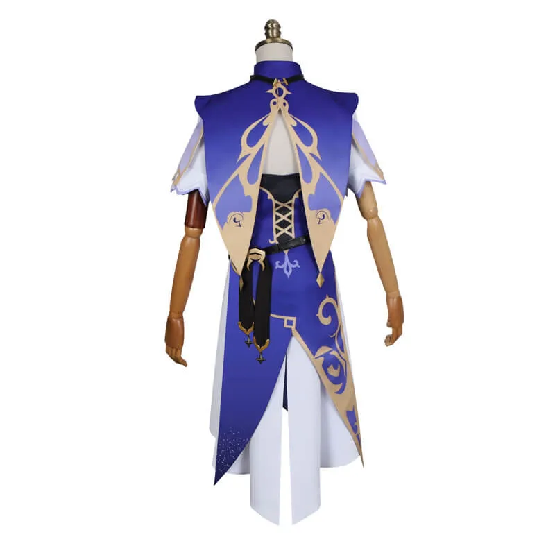 Genshin Impact Lisa Cosplay Costume Minci Witch Suit For Sale