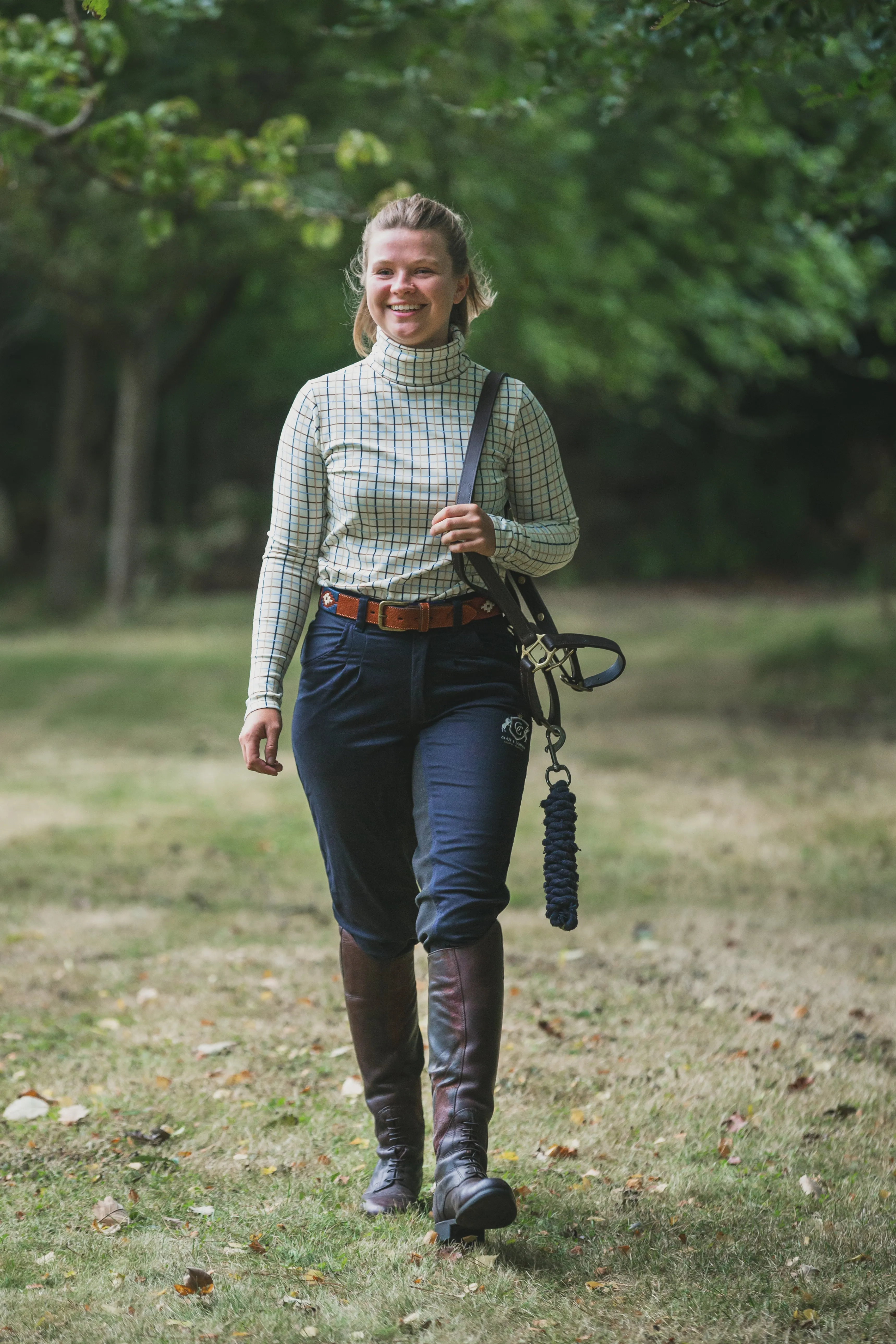 Glaze & Gordon Traditional Training Unisex Breeches Version 1.0 - Navy