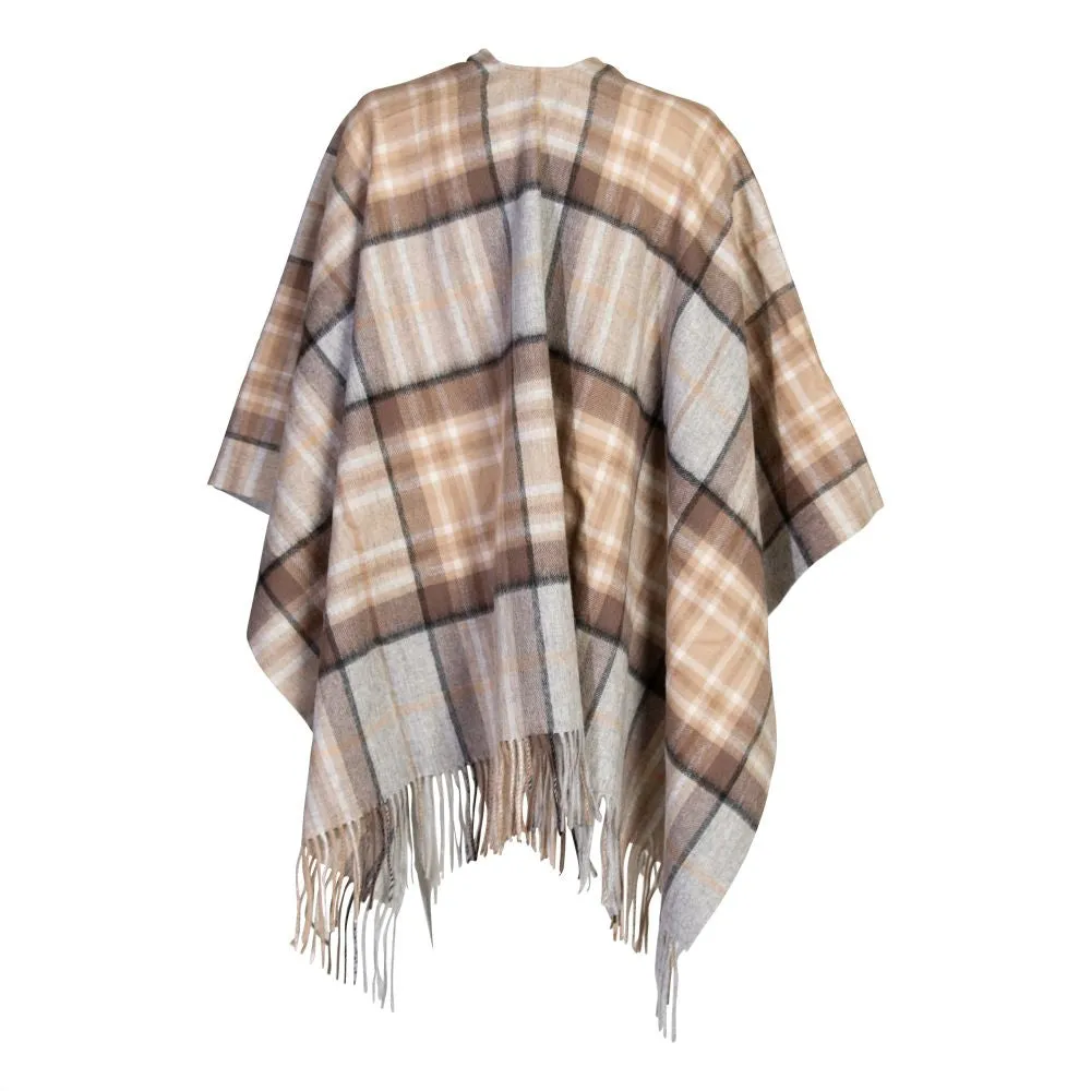 Glenmore Ladies 100% Lambswool Cape - MacKellar