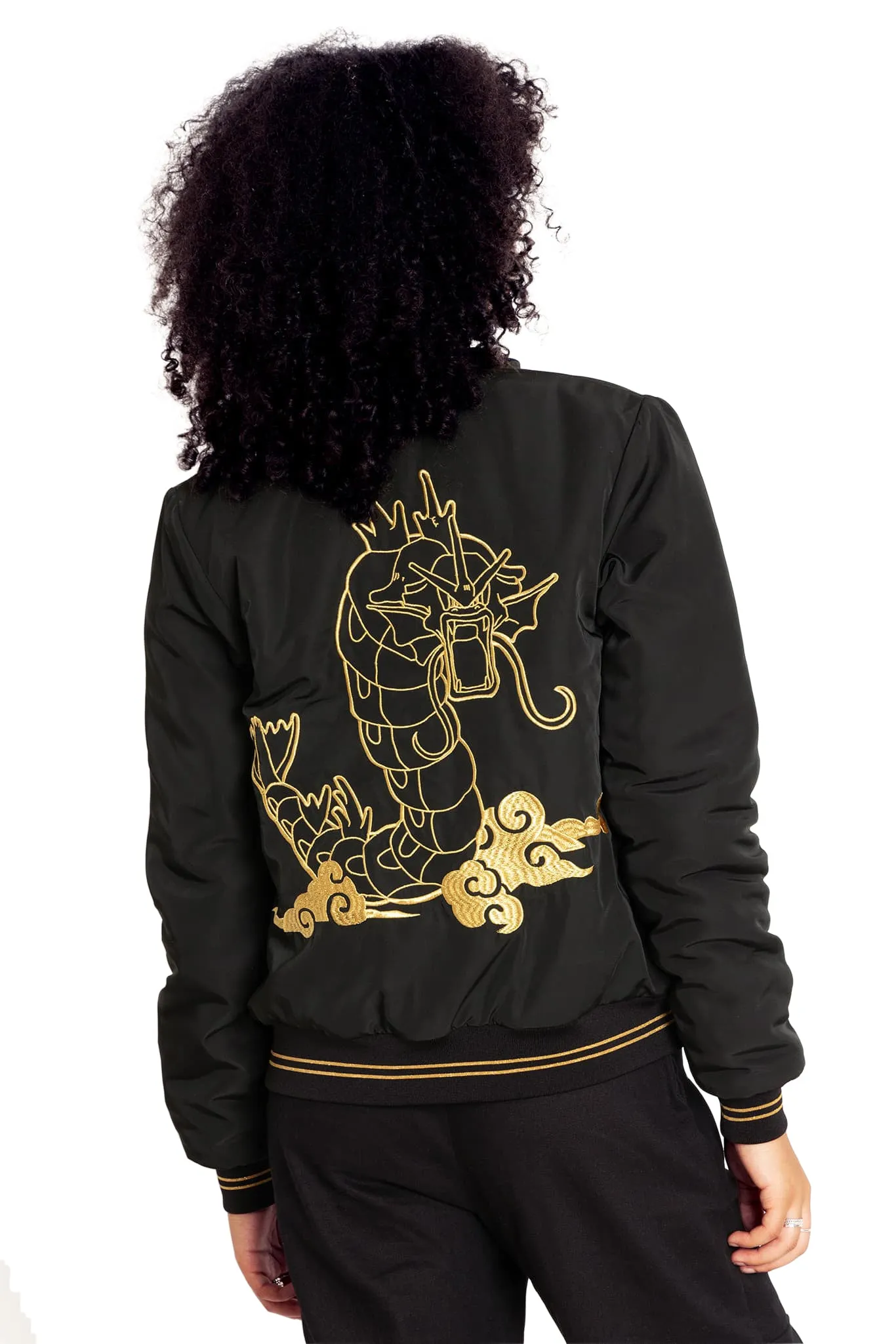 Gyarados Gold Bomber Jacket