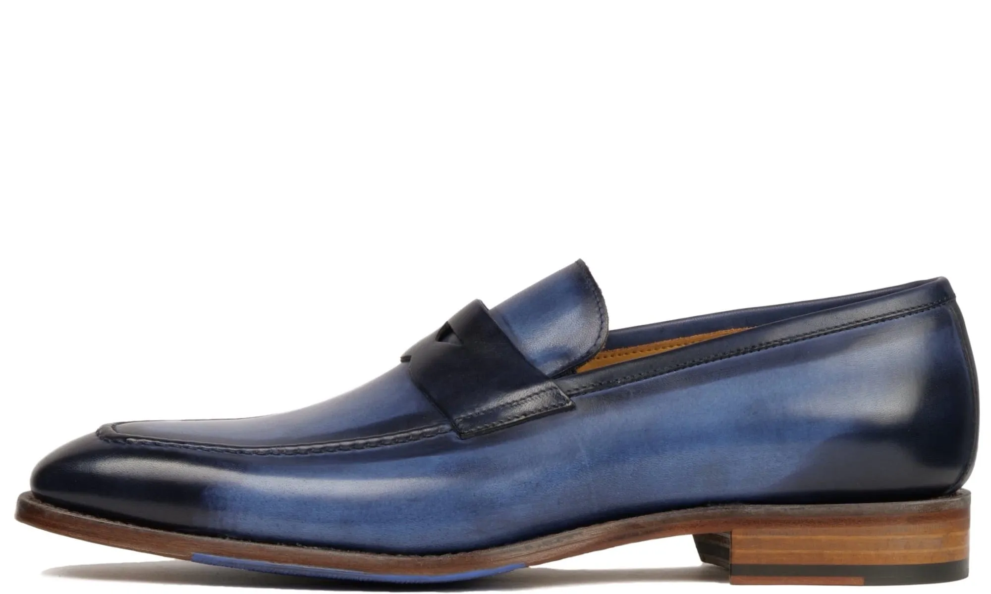 Hampton Penny Loafer Blue