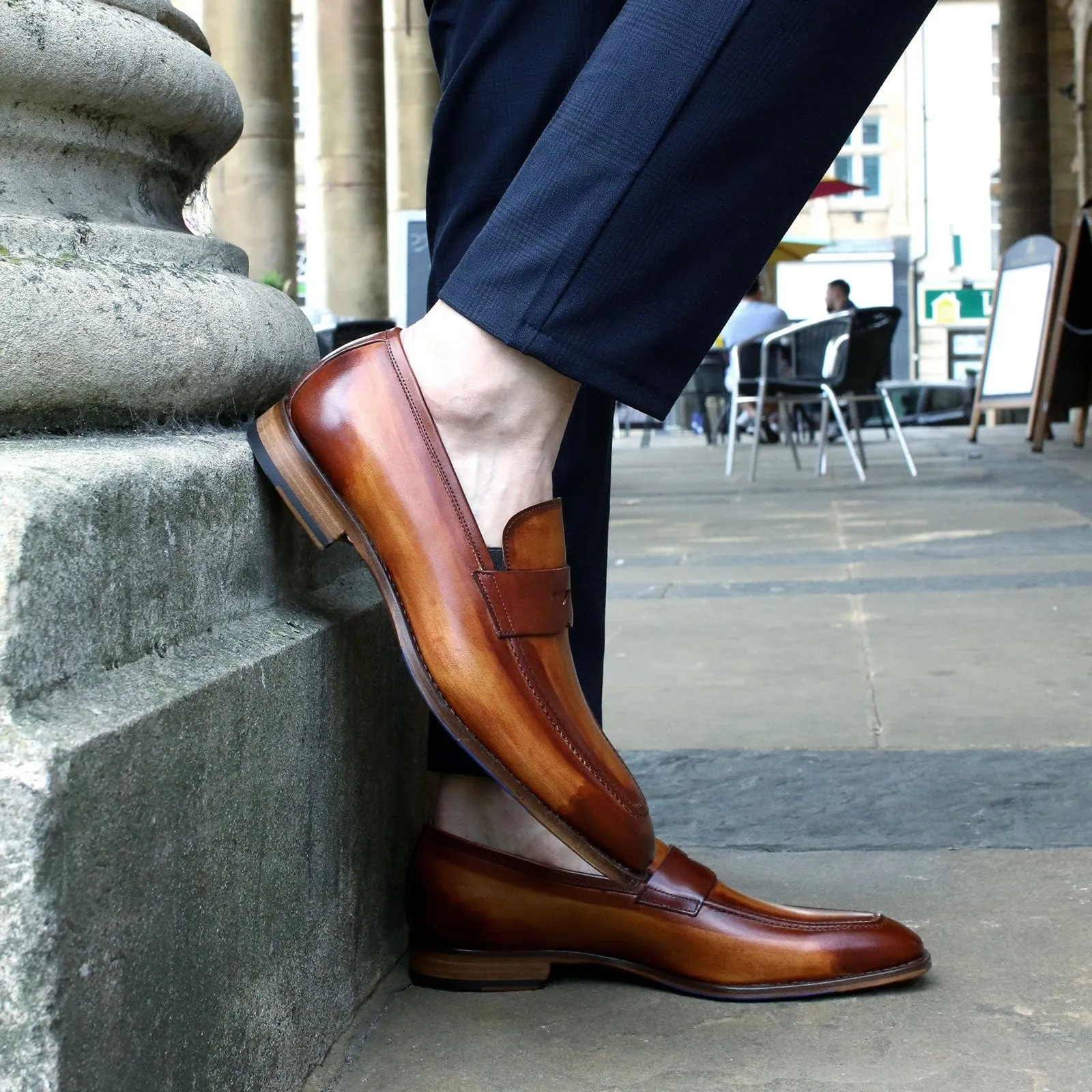 Hampton Penny Loafer Chestnut