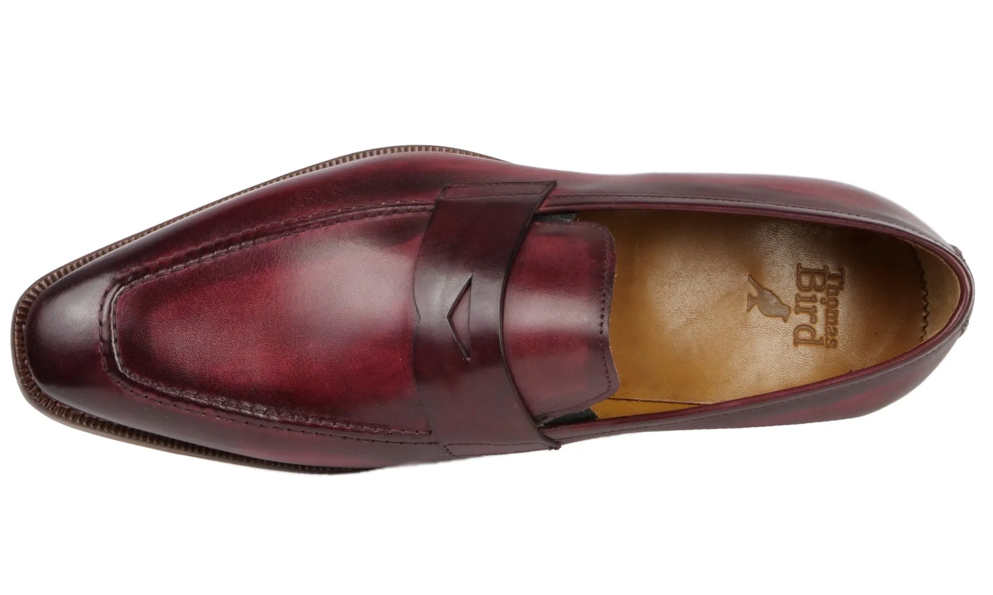 Hampton Penny Loafer Oxblood