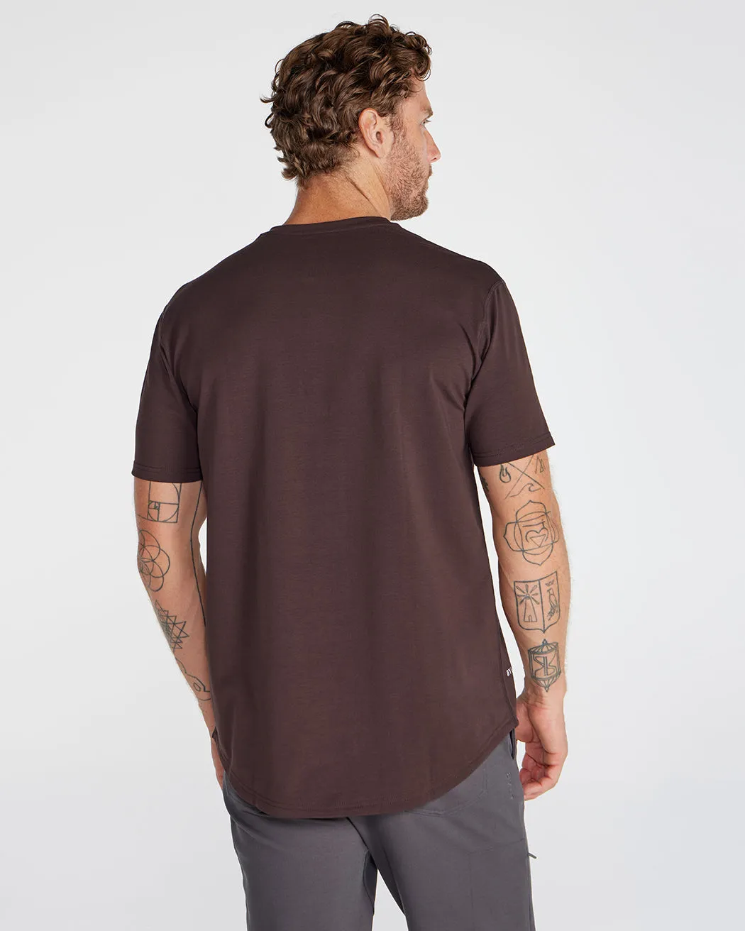 Henley Drop-Cut: LUX (Size L)