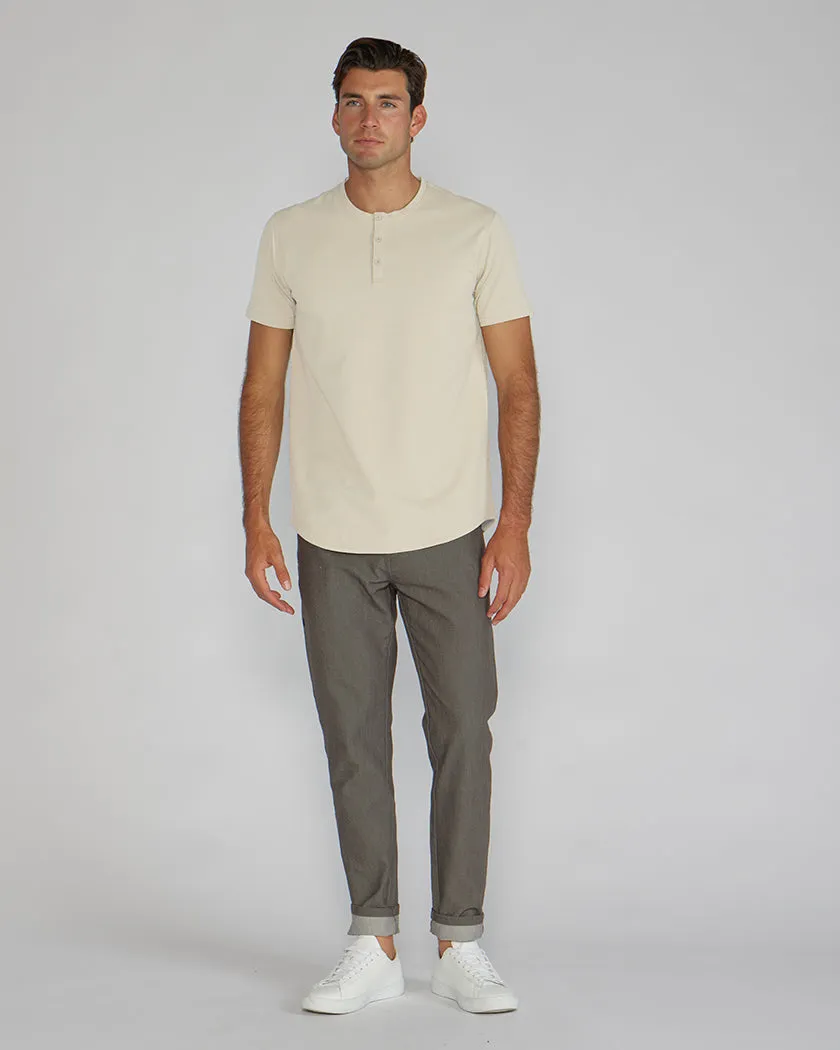 Henley Drop-Cut: LUX (Size L)