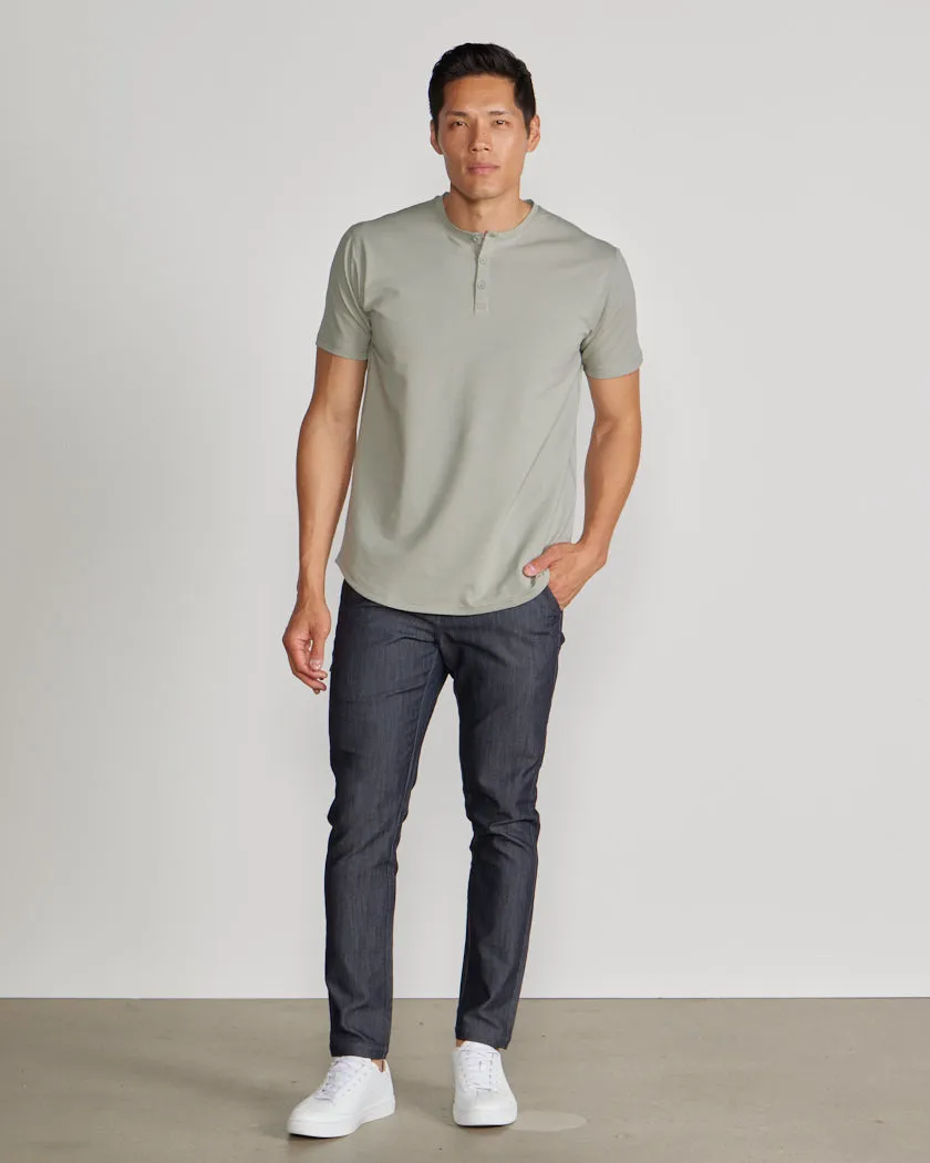 Henley Drop-Cut: LUX (Size L)