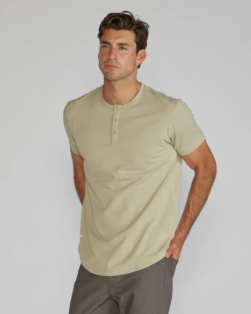 Henley Drop-Cut: LUX (Size L)