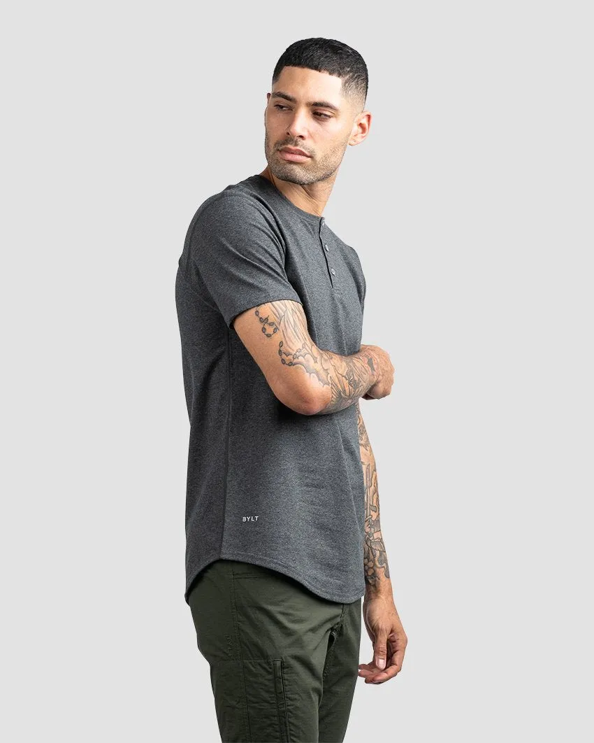 Henley Drop-Cut: LUX (Size L)