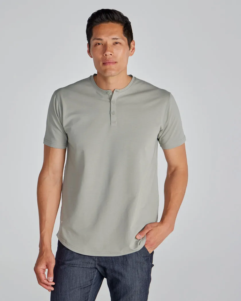 Henley Drop-Cut: LUX (Size L)