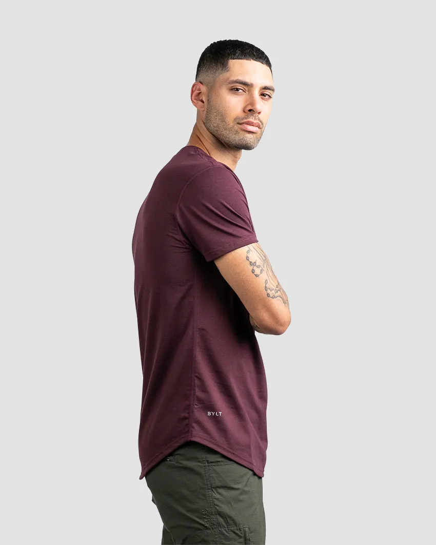 Henley Drop-Cut: LUX (Size L)