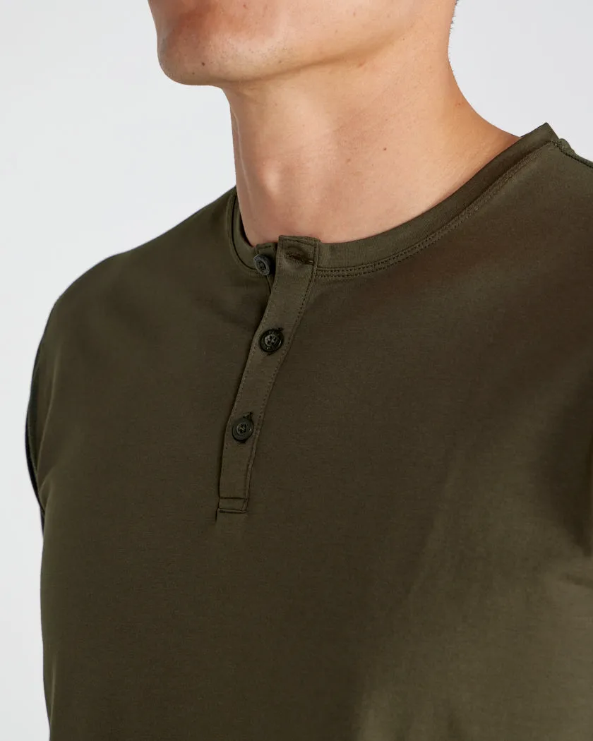 Henley Drop-Cut: LUX (Size L)