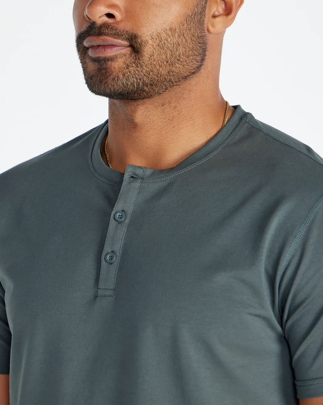 Henley Drop-Cut: LUX (Size XL)